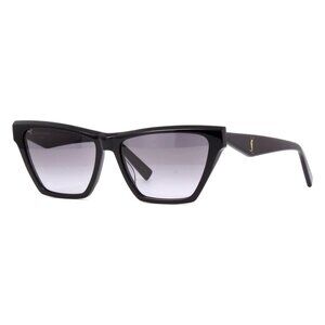 New SAINT LAURENT Black Cat Eye SL M103 001 001 Sunglasses Women